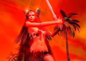 Art Expo: Red Goddess 17